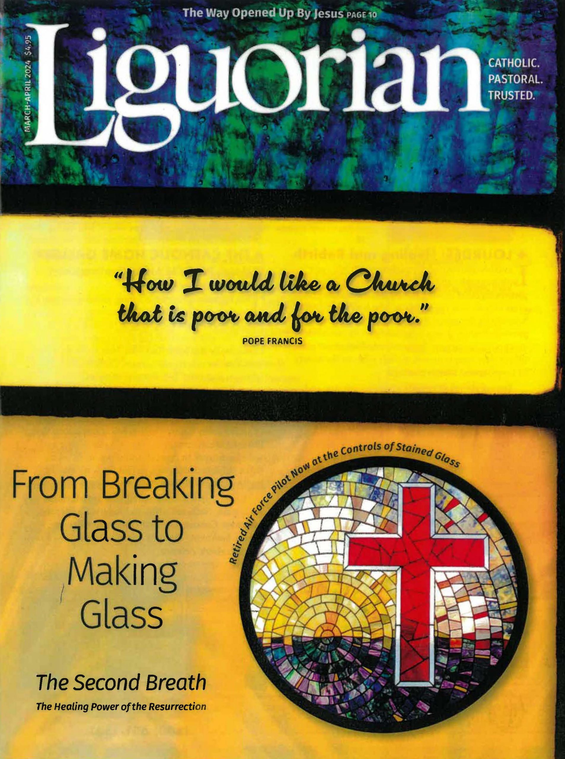 2024 Apr Liguorian Issue cover